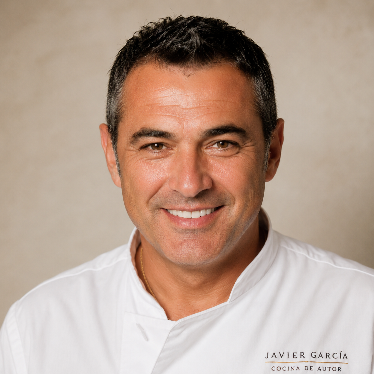 Javier García · Chef Propietario